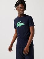 t-shirt lacoste, size t3/s, dark blue logo