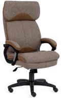 executive computer chair tetchair duke, upholstery: textile, color: light brown/bronze логотип