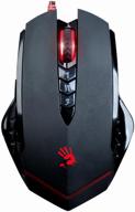 bloody v8 gaming mouse, black логотип