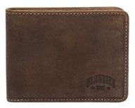 wallet klondike 1896, brown logo