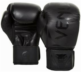 img 4 attached to Боксерские перчатки Venum Challenger 2.0 Boxing Gloves Black/Black 10 унций