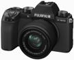 📸 fujifilm x-s10 kit 15-45mm f/3.5-5.6 ois pz, black: professional compact camera system for stunning photography logo
