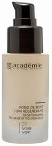 img 3 attached to Academie Fond de Teint Soin Regenerant, 30 ml, shade: 01 Ivory