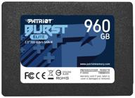 твердотельный накопитель patriot memory burst elite 960 гб sata pbe960gs25ssdr логотип