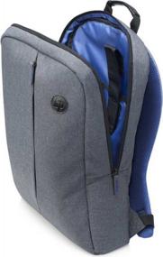 img 4 attached to Рюкзак HP Value Backpack 15.6 (K0B39AA) steel/blue