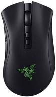 razer deathadder v2 pro wireless gaming mouse, black logo