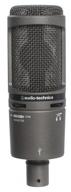 audio-technica at2020 microphone, black логотип