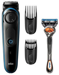 img 4 attached to Efficient and Sleek: Braun BT 3240 Trimmer in Black - The Ultimate Grooming Essential