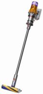 dyson v12 detect slim absolute vacuum cleaner, silver logo