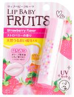 mentholatum бальзам для губ lip baby fruits strawberry flavor логотип