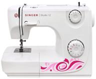 sewing machine singer studio 12, white логотип