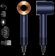 💨 dyson supersonic hd07 hairdryer in blue/copper - enhance your styling experience! logo