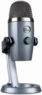 wired microphone blue yeti nano, connector: usb type-c, shadow gray logo