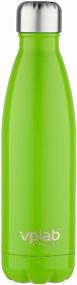 img 4 attached to vplab Metal Water Thermo bottle, 0.5 l, lime