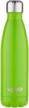 vplab metal water thermo bottle, 0.5 l, lime logo