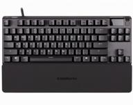 steelseries apex pro tkl gaming keyboard omnipoint - ultimate gaming experience in russian, black логотип