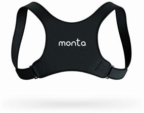img 4 attached to Posture corrector monta 5 in 1, black
