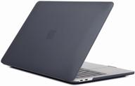 case palmexx maccase for macbook air 13" (2018-2020) a1932, a2179, a2337, matte black logo