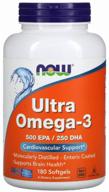 ultra omega-3 capsules, 180 pcs. logo