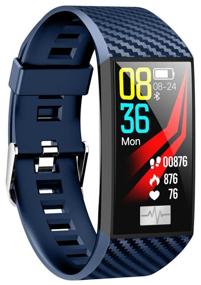 img 4 attached to Enhance Your Fitness with the Smart Bracelet Smarterra FitMaster Pulsar in Blue