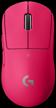 logitech g pro x superlight wireless gaming mouse, magenta logo