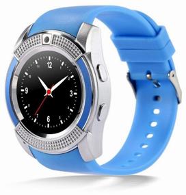 img 4 attached to Smart watch Smart Watch V8 blue