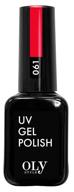 olystyle гель-лак для ногтей uv gel polish, 10 мл, 061 неоновый коралл логотип