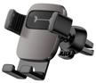 baseus cube gravity vehicle-mounted holder - sleek black design for secure hands-free navigation logo