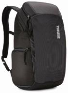 thule enroute dslr backpack (tecb-120 black) logo