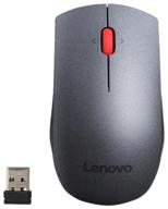 lenovo professional wireless laser mouse, black/grey logo