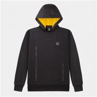 hoodie with laptop pocket "yandex", 3.0, black, xs logo