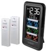 la crosse ws6813 weather station, black logo