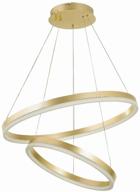 led chandelier natali kovaltseva led lamps 81299, 140 w, fixture color: gold, shade color: white logo