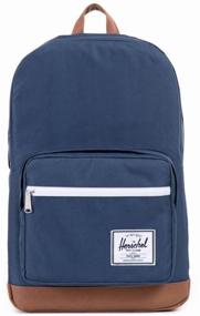 img 4 attached to Herschel Pop Quiz 22 Urban Backpack, Navy/Tan Synthetic Leather