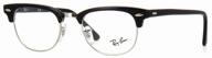 eyeglasses ray-ban clubmaster rb(rx) 5154 (51) black (2000) logo