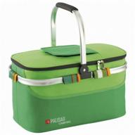👜 stay fresh with palisad thermal bag 69595 - vibrant green, generous 27l capacity logo