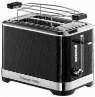 toaster russell hobbs 28091-56 structure 2s toaster black logo