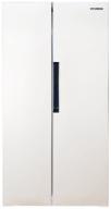холодильник hyundai 1193641, белый логотип
