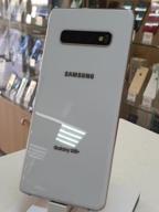 samsung galaxy s10 smartphone (sm-g9750) 8/512 gb, white ceramic logo
