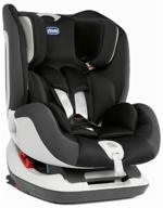 car seat group 0/1/2 (up to 25 kg) chicco seat up isofix, jet black logo