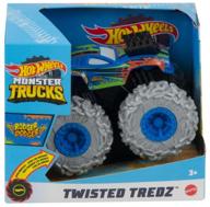 hot wheels car monster truck twisted tredz gvk37 1:43, roger dodger/blue логотип