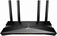 wi-fi router tp-link archer ax20, black logo