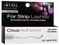 ardell lashgrip adhesive clear, colorless logo
