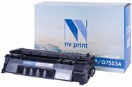 hp black nv print cartridge q5949a/q7553a logo