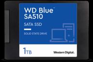 западная цифровая wd blue sa510 sata 1tb sata wds100t3b0a ssd логотип