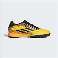 spikes adidas x speedflow messi.3 tf, size 8uk (42eu), solar gold/core black/bright yellow logo