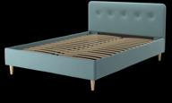 bed salotti dreams, sleeper (lxw): 200x140 cm, color: turquoise logo