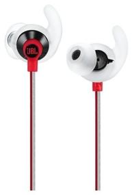 img 3 attached to JBL Reflect Fit Wireless Headphones, red