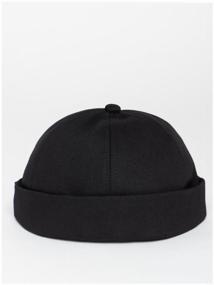 img 4 attached to Docker cap without visor CottonEco FB1, black, 52-60