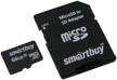 💾 high-performance smartbuy microsdxc 64 gb class 10 memory card | r/w speed 20/17 mb/s | sd adapter included logo
